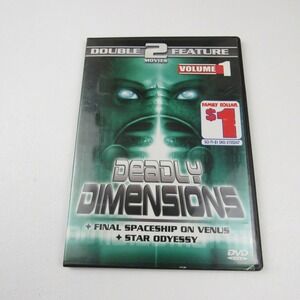 Deadly Dimensions Double‎ Feature Volume 1 Sci-Fi Movies DVD